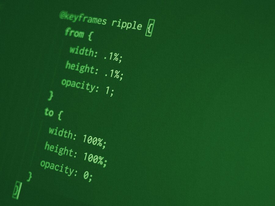 Close-up of lines of source code displayed on a computer screen.